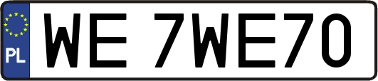 WE7WE70