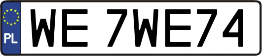 WE7WE74