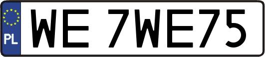 WE7WE75