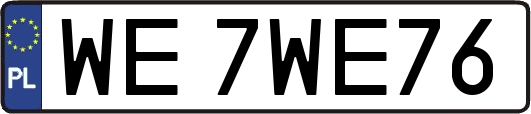 WE7WE76