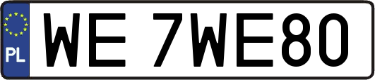 WE7WE80