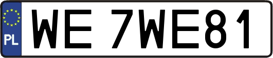 WE7WE81