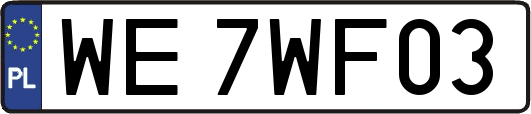 WE7WF03