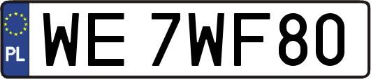 WE7WF80