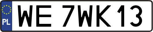 WE7WK13
