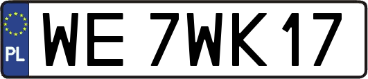 WE7WK17
