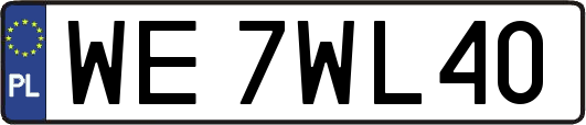 WE7WL40