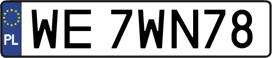 WE7WN78