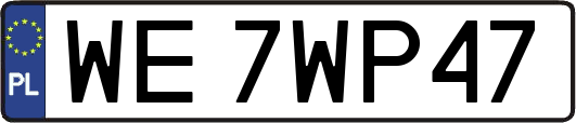 WE7WP47
