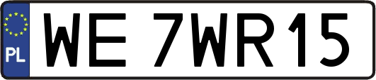 WE7WR15