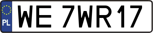 WE7WR17