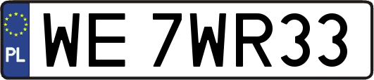 WE7WR33