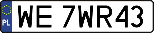 WE7WR43
