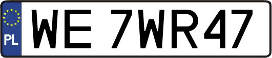 WE7WR47