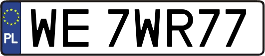 WE7WR77