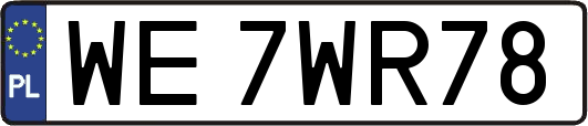 WE7WR78