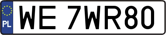 WE7WR80