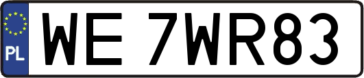 WE7WR83