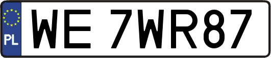 WE7WR87