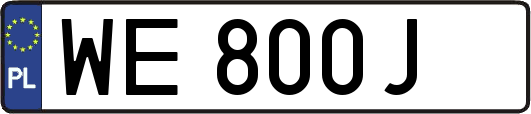 WE800J