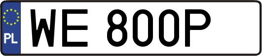 WE800P