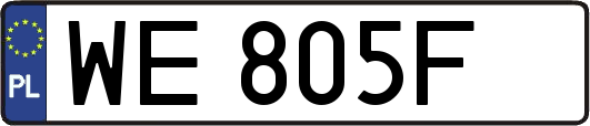 WE805F