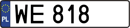 WE818
