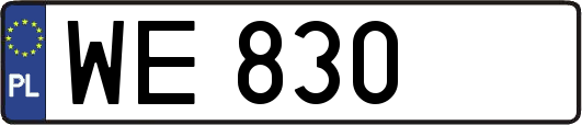 WE830