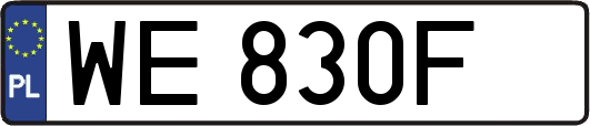 WE830F