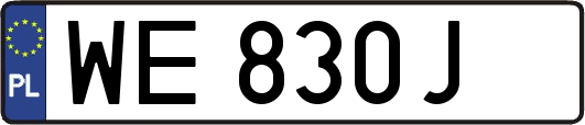WE830J