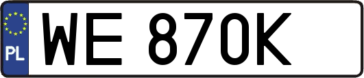 WE870K