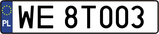 WE8T003