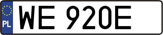 WE920E