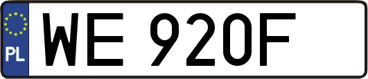 WE920F