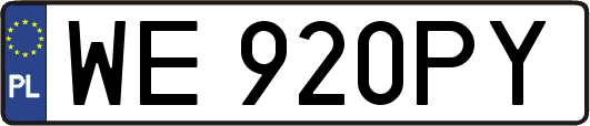 WE920PY