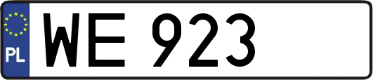 WE923