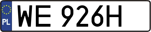 WE926H