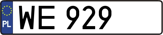 WE929