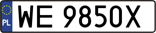 WE9850X