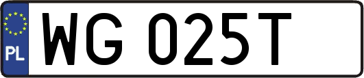 WG025T