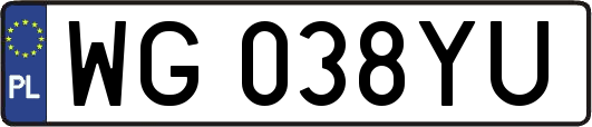 WG038YU