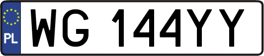 WG144YY