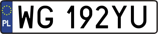 WG192YU