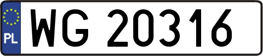 WG20316