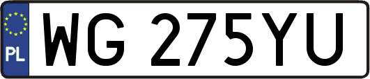 WG275YU