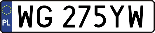 WG275YW