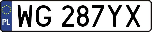WG287YX