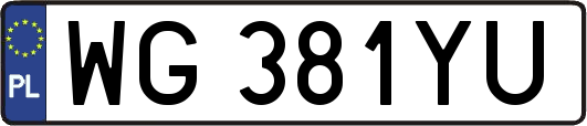 WG381YU
