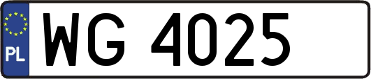 WG4025