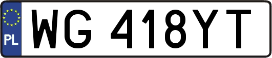 WG418YT